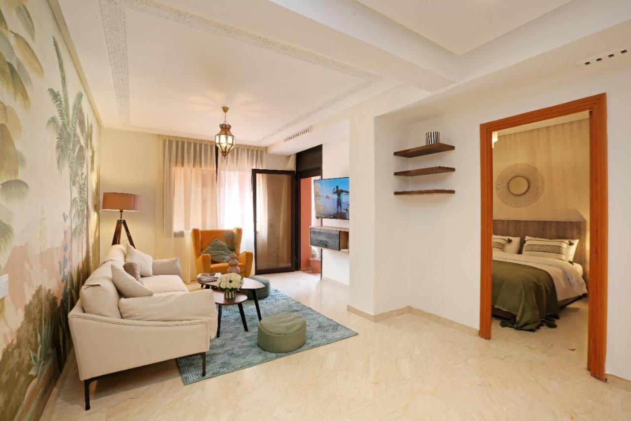Appartement Moderne En City Center Marrakech-Gueliz 마라케시 외부 사진