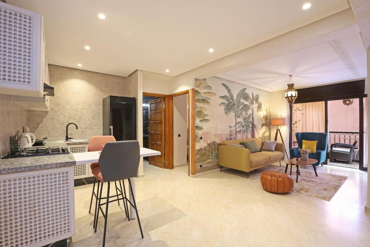 Appartement Moderne En City Center Marrakech-Gueliz 마라케시 외부 사진