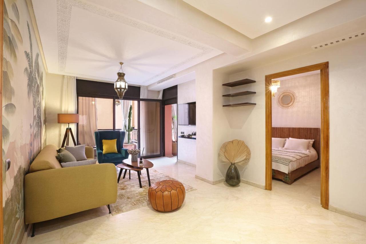 Appartement Moderne En City Center Marrakech-Gueliz 마라케시 외부 사진