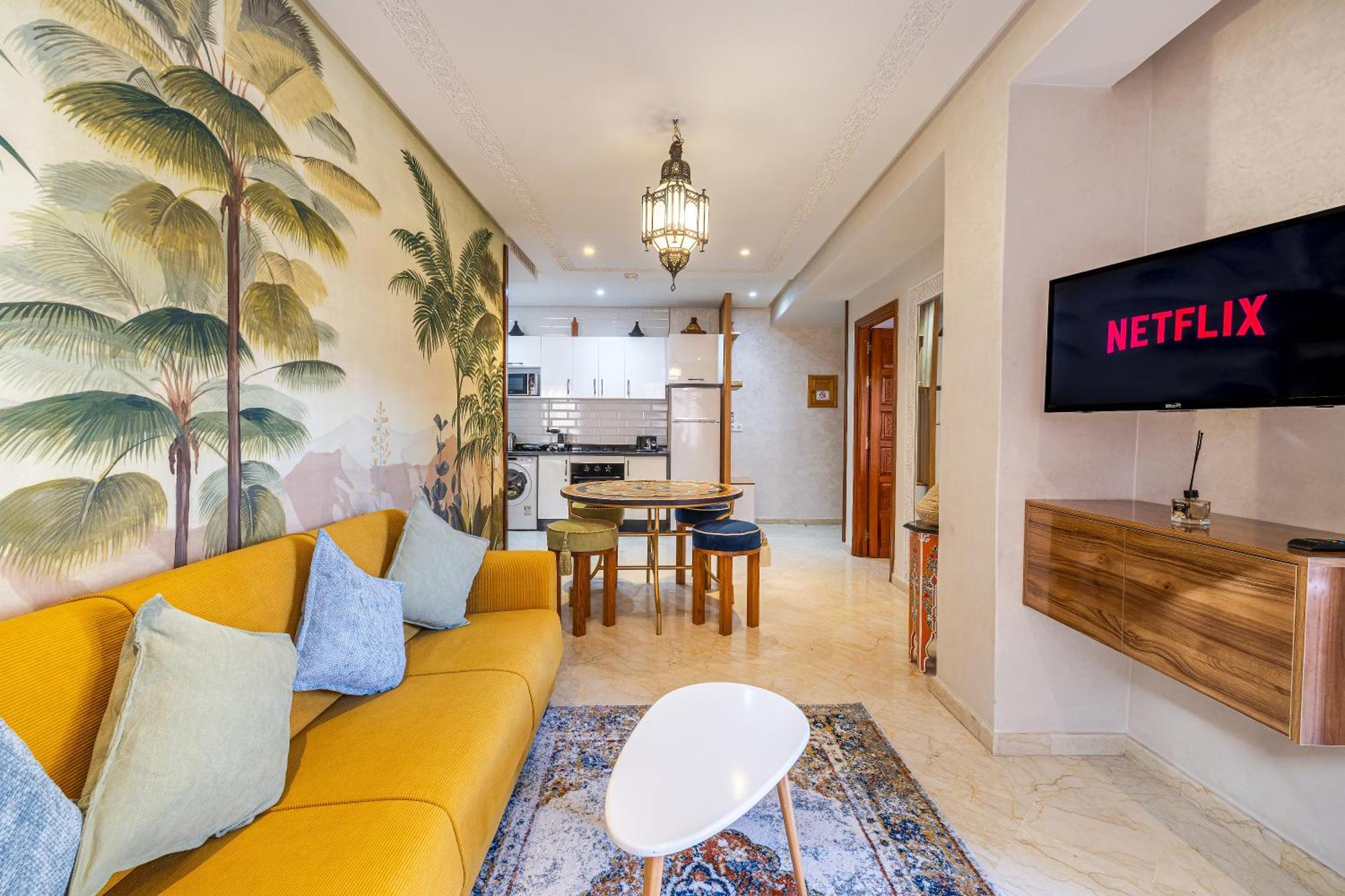 Appartement Moderne En City Center Marrakech-Gueliz 마라케시 외부 사진